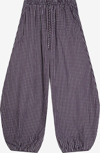 Bershka Hlače veličine 34 u svijetloplava / bijela, Pregled proizvoda