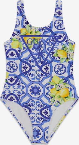 GUESS Badeanzug in Blau: Vorderseite