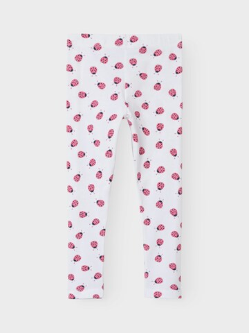 NAME IT - Skinny Leggings 'VIVIAN' em branco