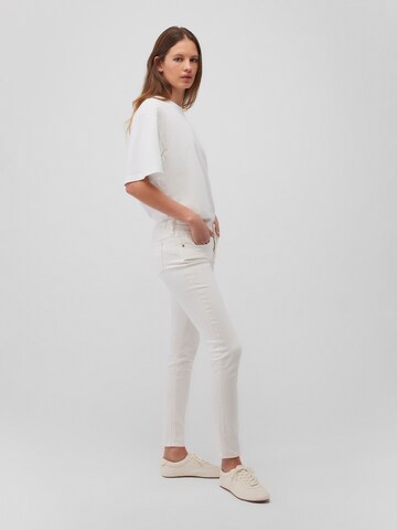 Mavi Skinny Jeans 'Adriana' in Weiß