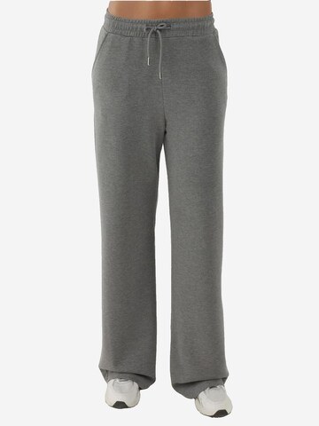 Hiccup Wide Leg Hose in Grau: Vorderseite