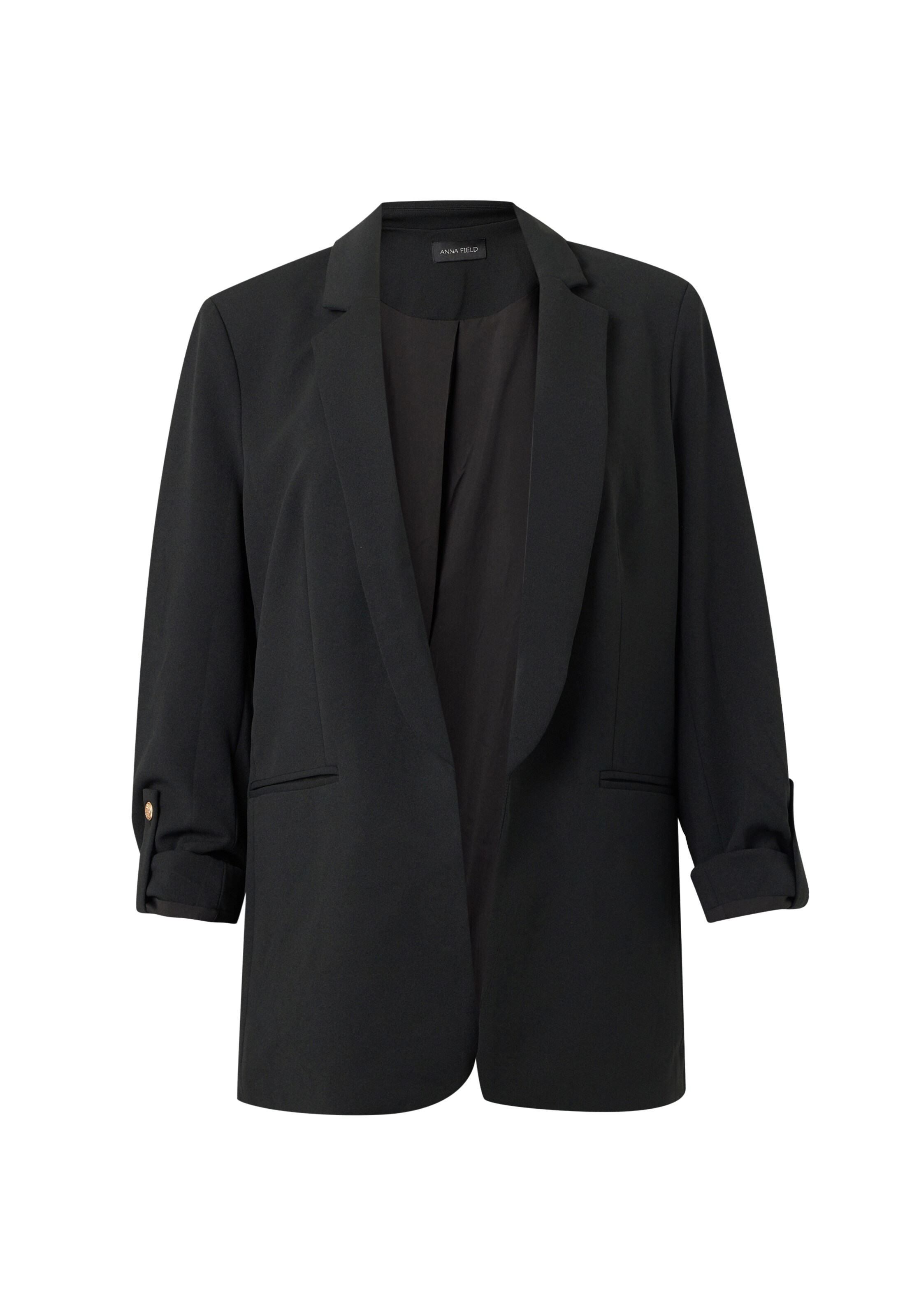 Anna Field Blazer 'Classic' | črna barva: sprednja stran