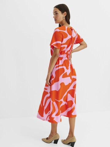 bonprix Jurk in Oranje