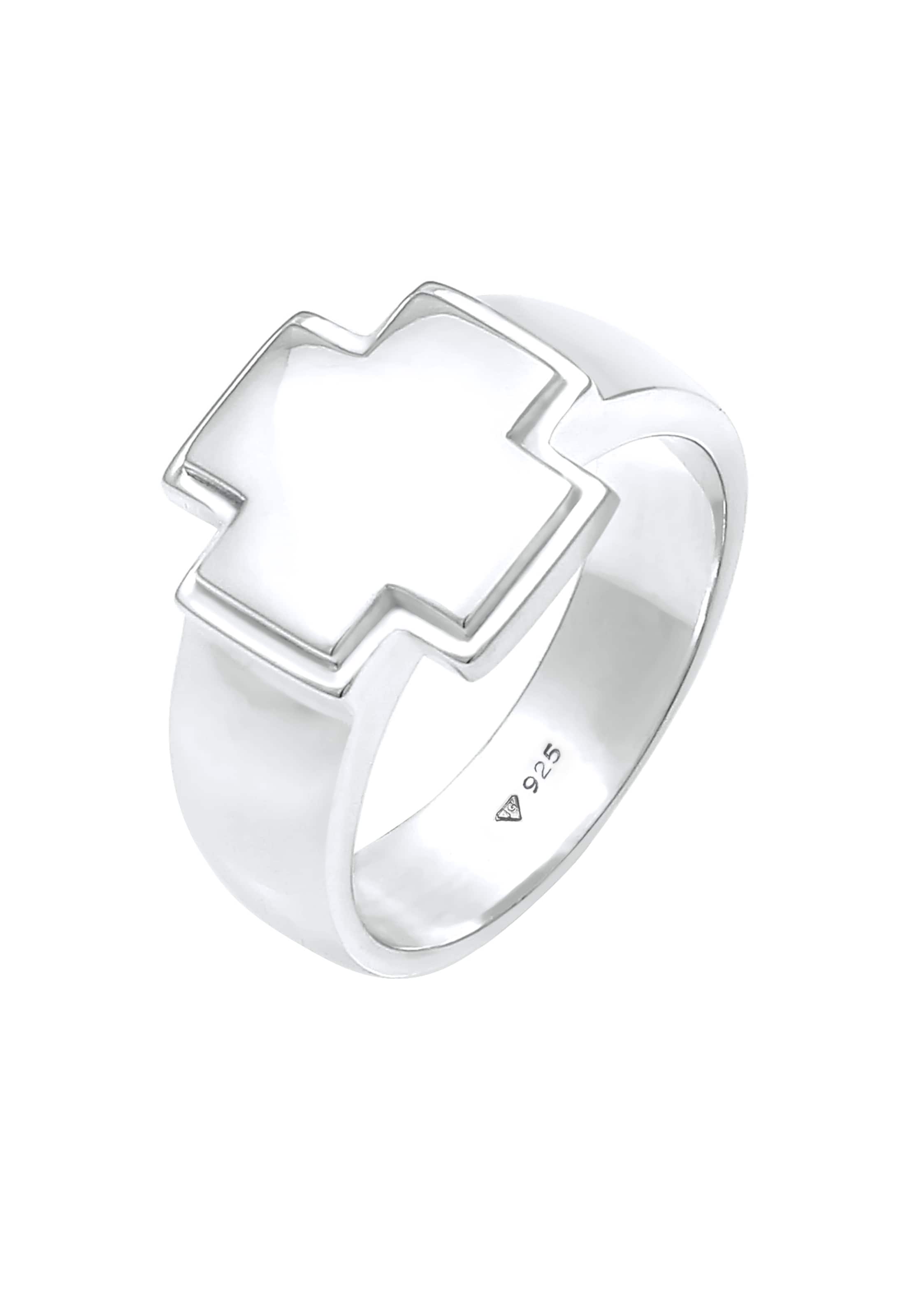 KUZZOI Ring in Silver: front
