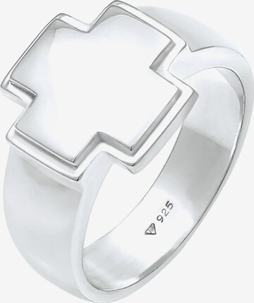 KUZZOI Ring in Zilver: voorkant