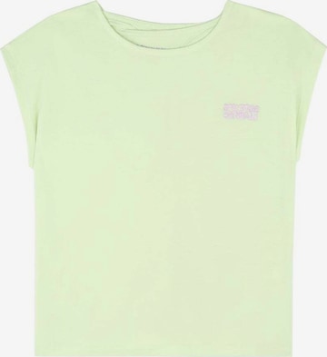 T-Shirt Scalpers en vert : devant