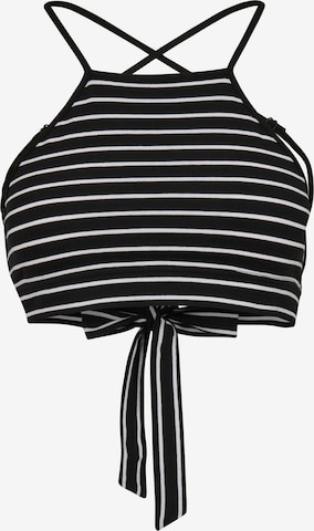 Top di Urban Classics in nero: frontale