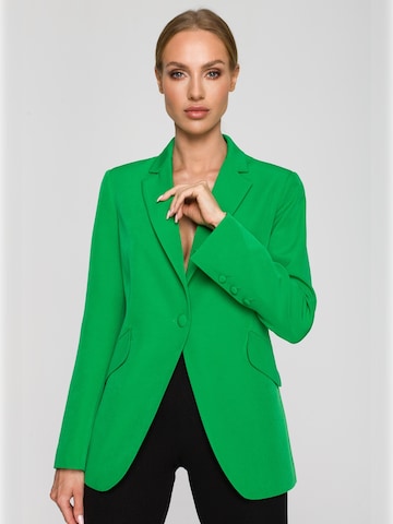 made of emotion - Blazer en verde: frente