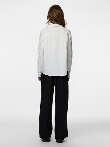 PIECES Wide Leg Hose 'PCBOSELLA' in Schwarz