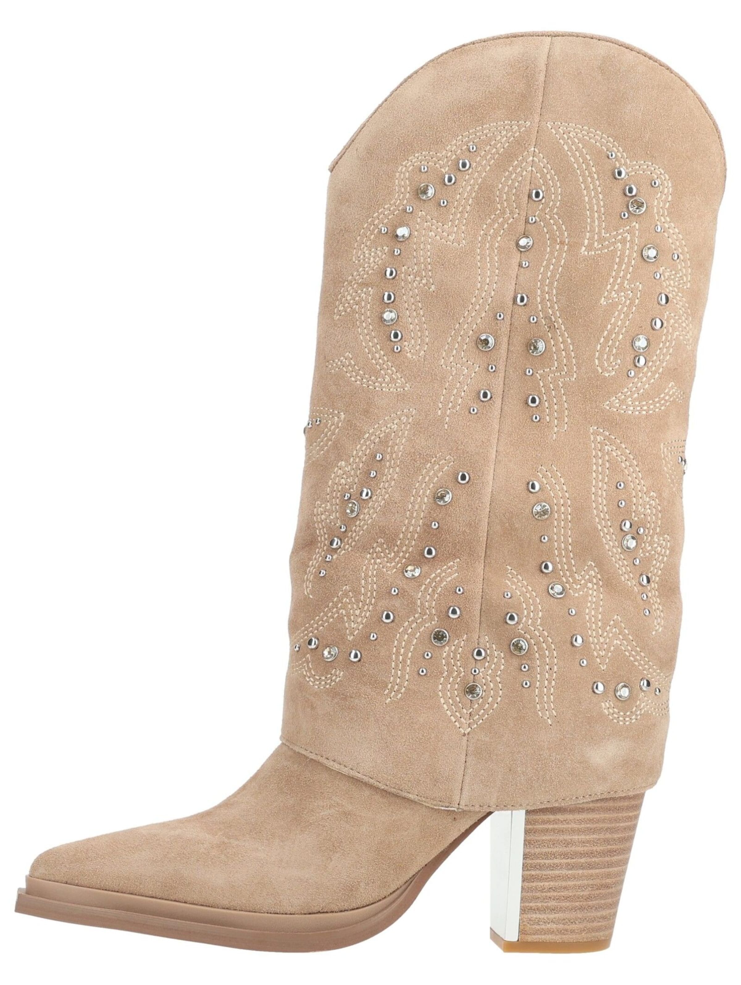 Alma En Pena Stiefel in Beige