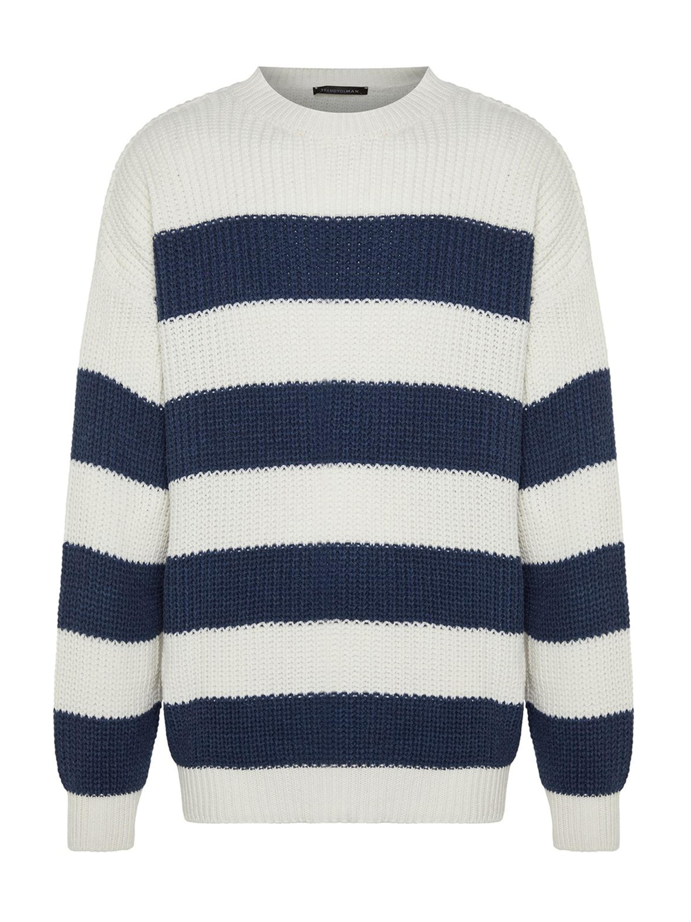 Trendyol Jersey en S en añil / blanco, Vista del producto