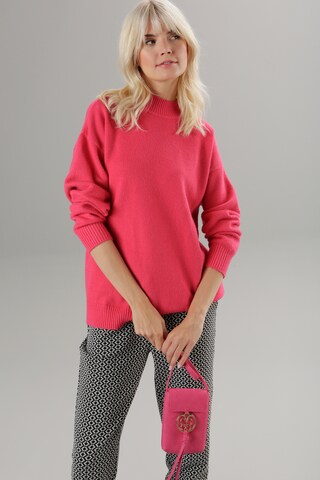 Aniston SELECTED Sweater in Pink: front