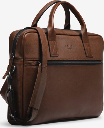 still Nordic Document Bag 'Clean Brief' in Brown