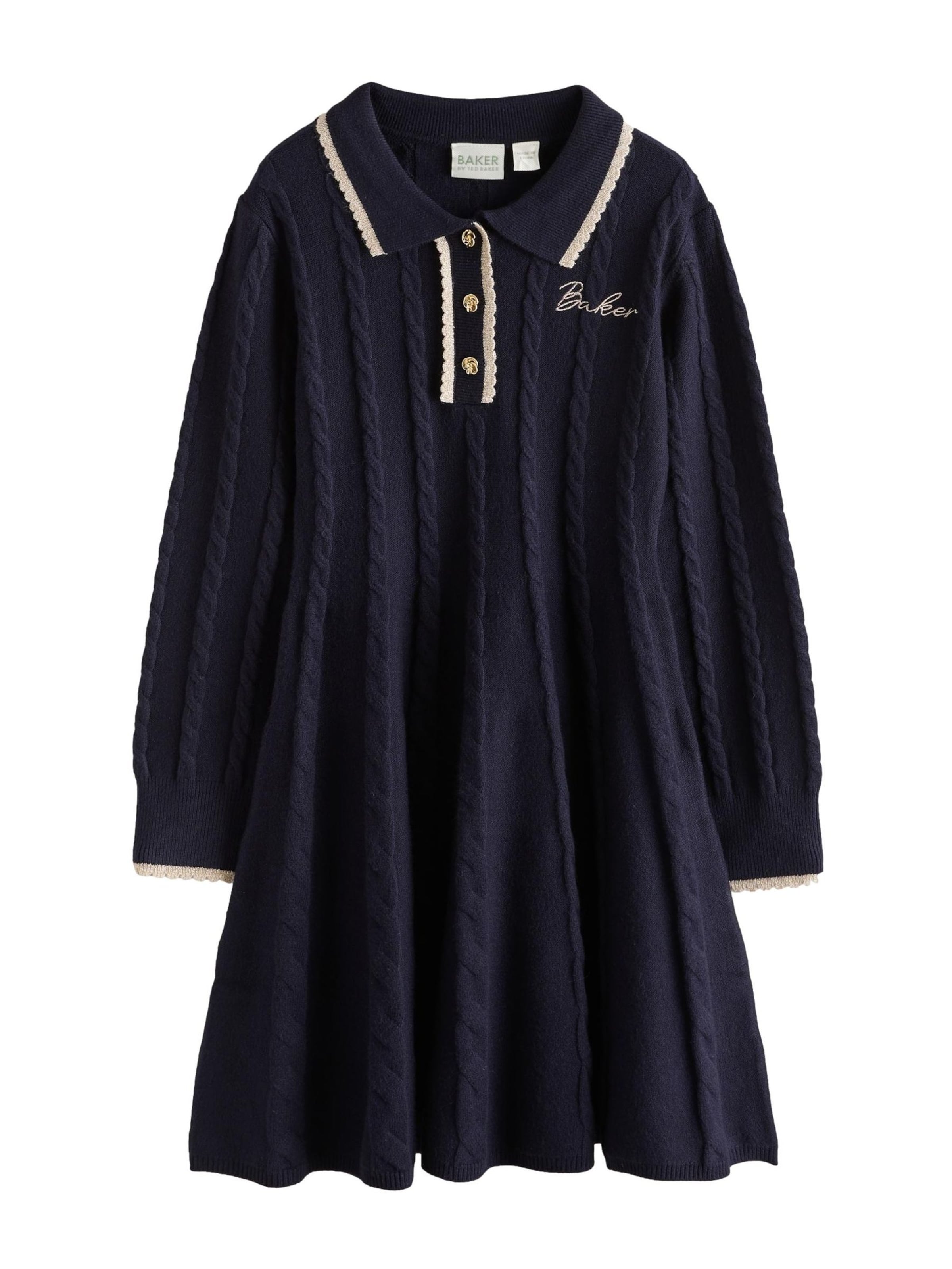 Baker by Ted Baker Jurk in Blauw: voorkant