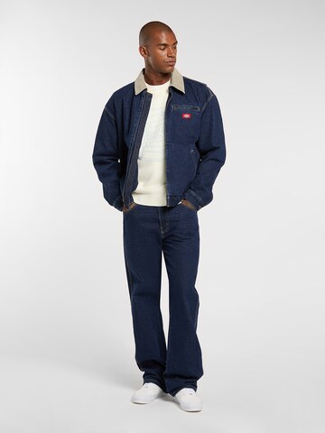 DICKIES Преходно яке 'DENIM PAINTER JACKET' в синьо