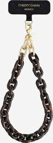 Protection pour Smartphone 'Tokio' Cheeky Chain Munich en marron : devant