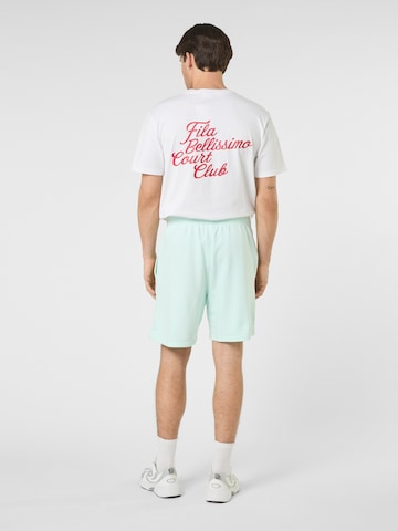 FILA Loosefit Broek 'VILLA relaxed graphic shorts' in Blauw