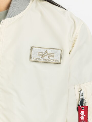ALPHA INDUSTRIES Between-Season Jacket 'MA-1 TTC' in Beige