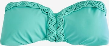 žalia Next Bandeau Bikinio viršutinė dalis: priekis