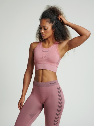 Hummel Bralette Sports Bra in Pink