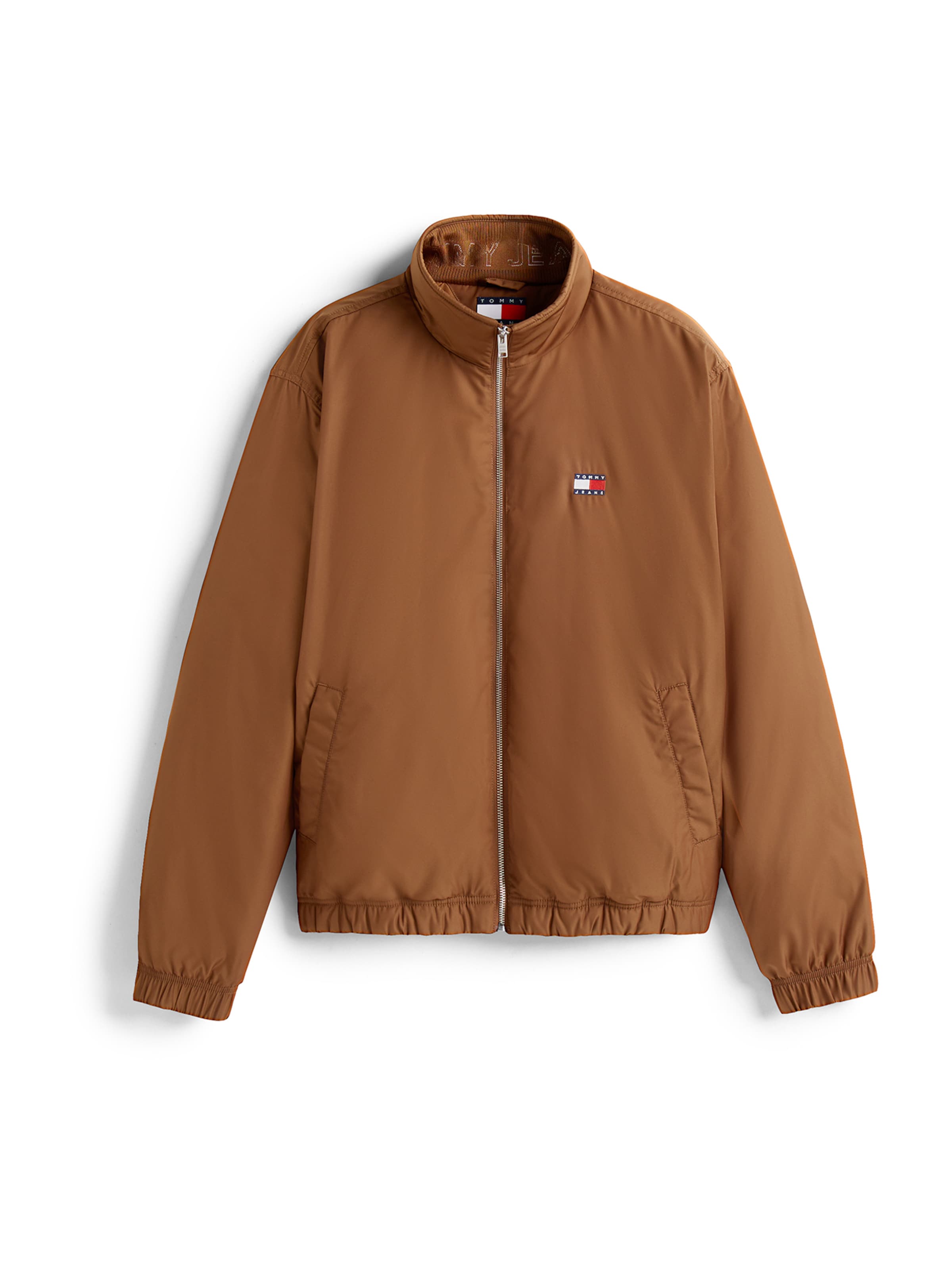 Tommy Jeans Overgangsjakke 'ESSENTIAL' i brun: forside