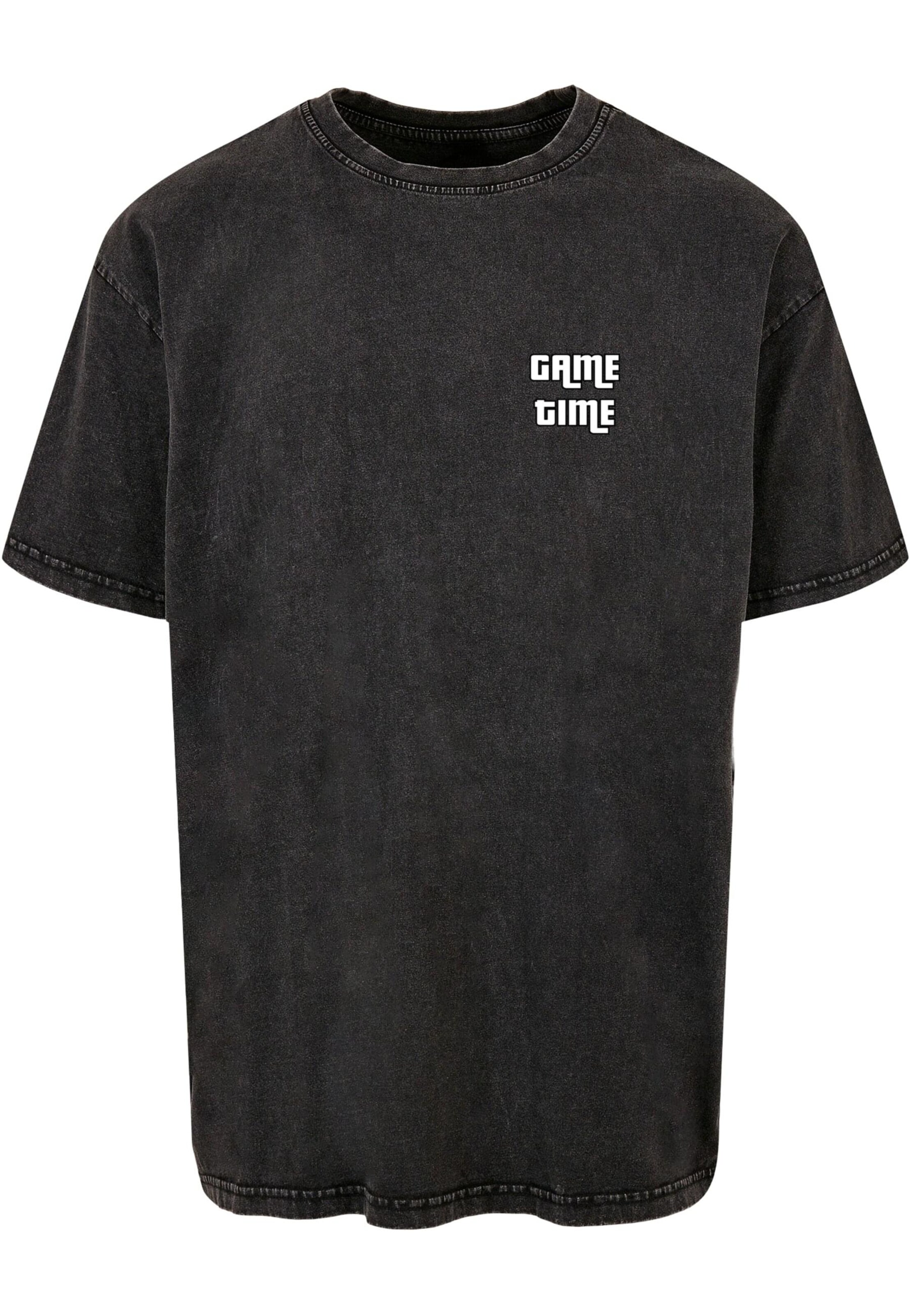 Merchcode Shirt ' Grand Start ' in Grey: front