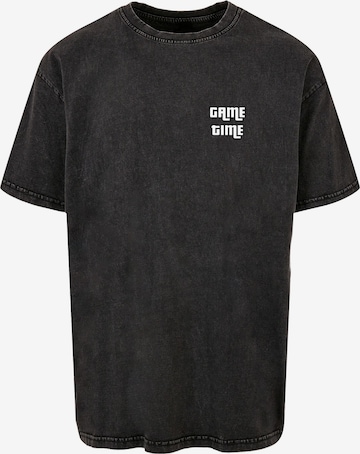 Merchcode Shirt ' Grand Start ' in Grijs: voorkant