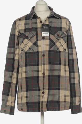 Barbour Button Up Shirt in XL in Grey: front