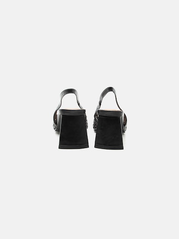 Bianco - Zapatos destalonado 'Maralyn' en negro