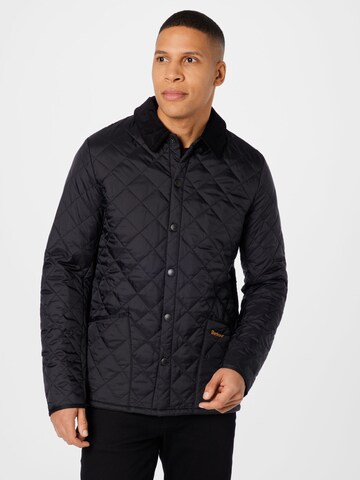 Barbour Between-Season Jacket 'Heritage Liddesdale' in Black: front