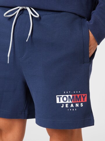 Tommy Jeans Regular Hose in Blau