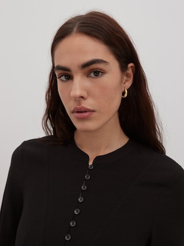Robe-chemise 'Jenni' EDITED en noir