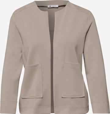 STREET ONE Strickjacke in Beige: Vorderseite