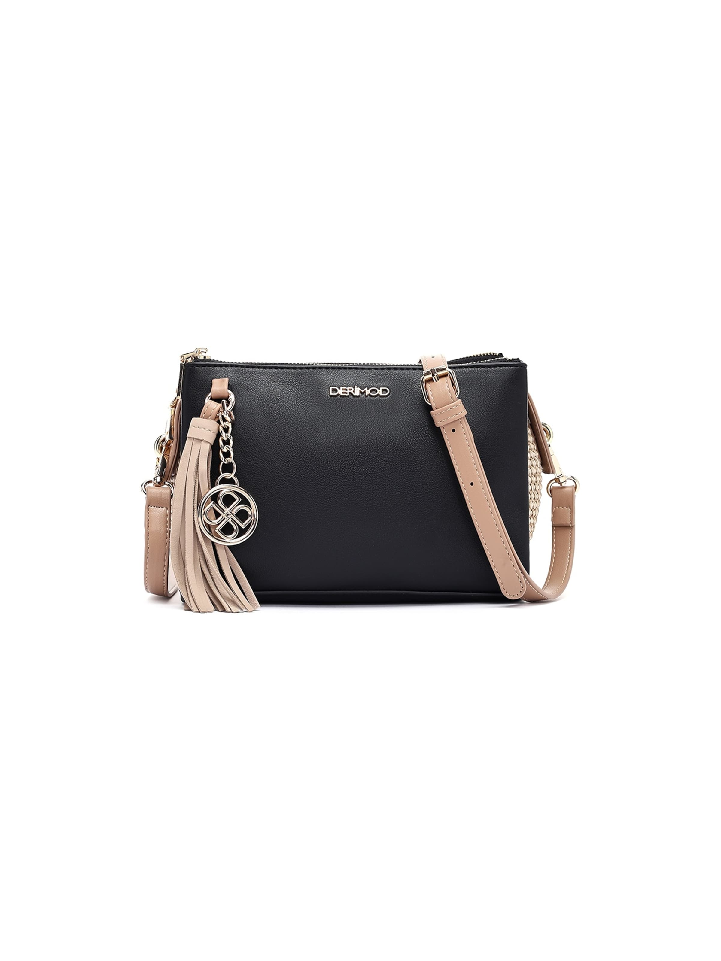 Derimod Crossbody bag in Black: front