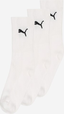 PUMA Socks in White: front