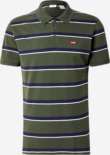 LEVI'S ® Majica 'Housemark Polo' u tamno plava / tamno zelena / prljavo bijela, Pregled proizvoda