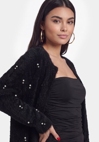 faina - Cárdigan en negro