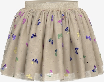 Gonna 'NMFVabos' di NAME IT in beige: frontale