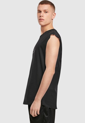 Merchcode Shirt 'Spring -  Yin & Jang Fish' in Black