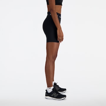 new balance - Skinny Calças de desporto 'Sleek 5' em preto