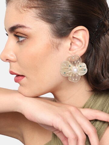 Boucles d'oreilles 'Hooriya' SOHI en or : devant