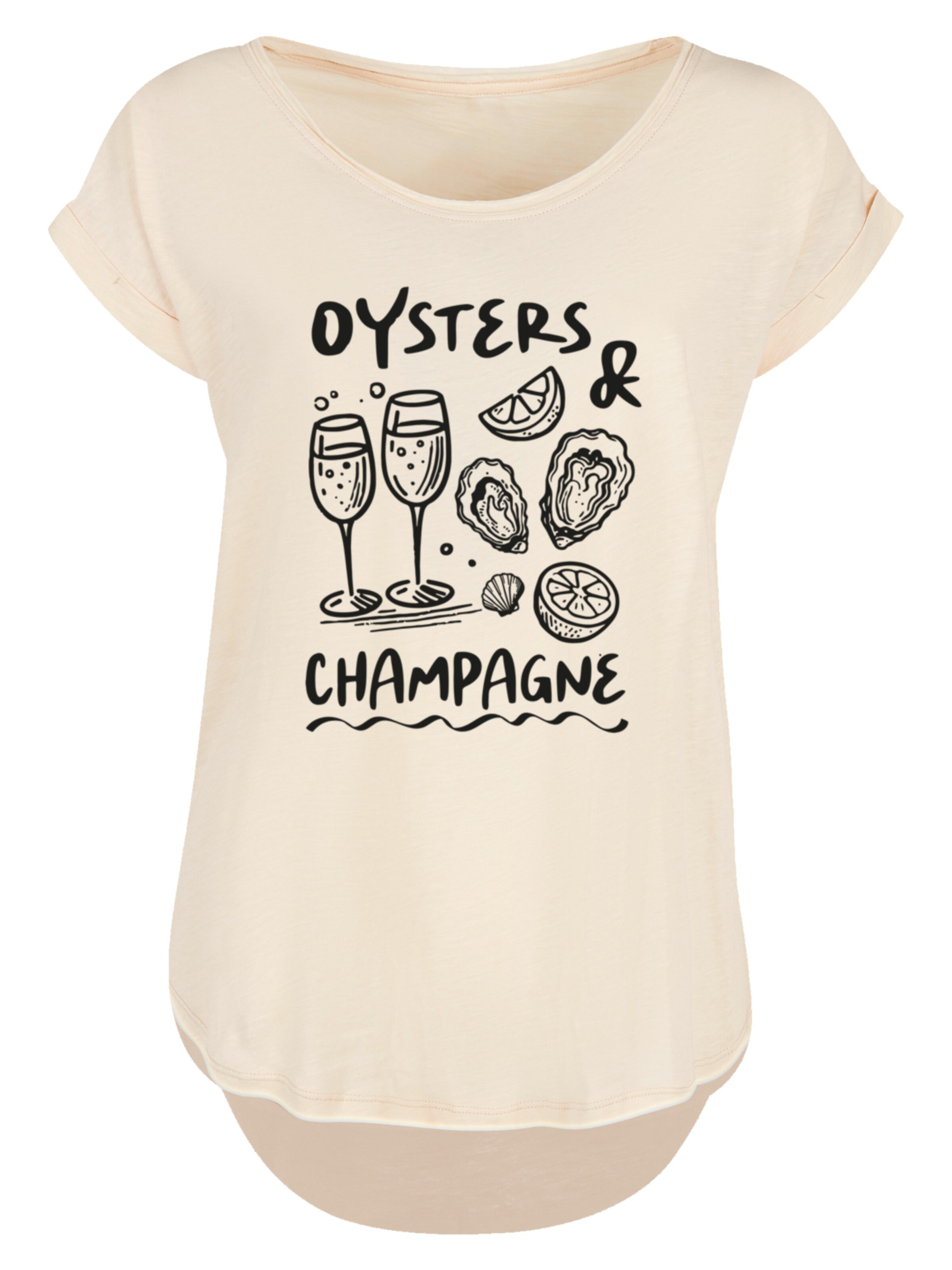 F4NT4STIC T-Shirt in Beige: Vorderseite