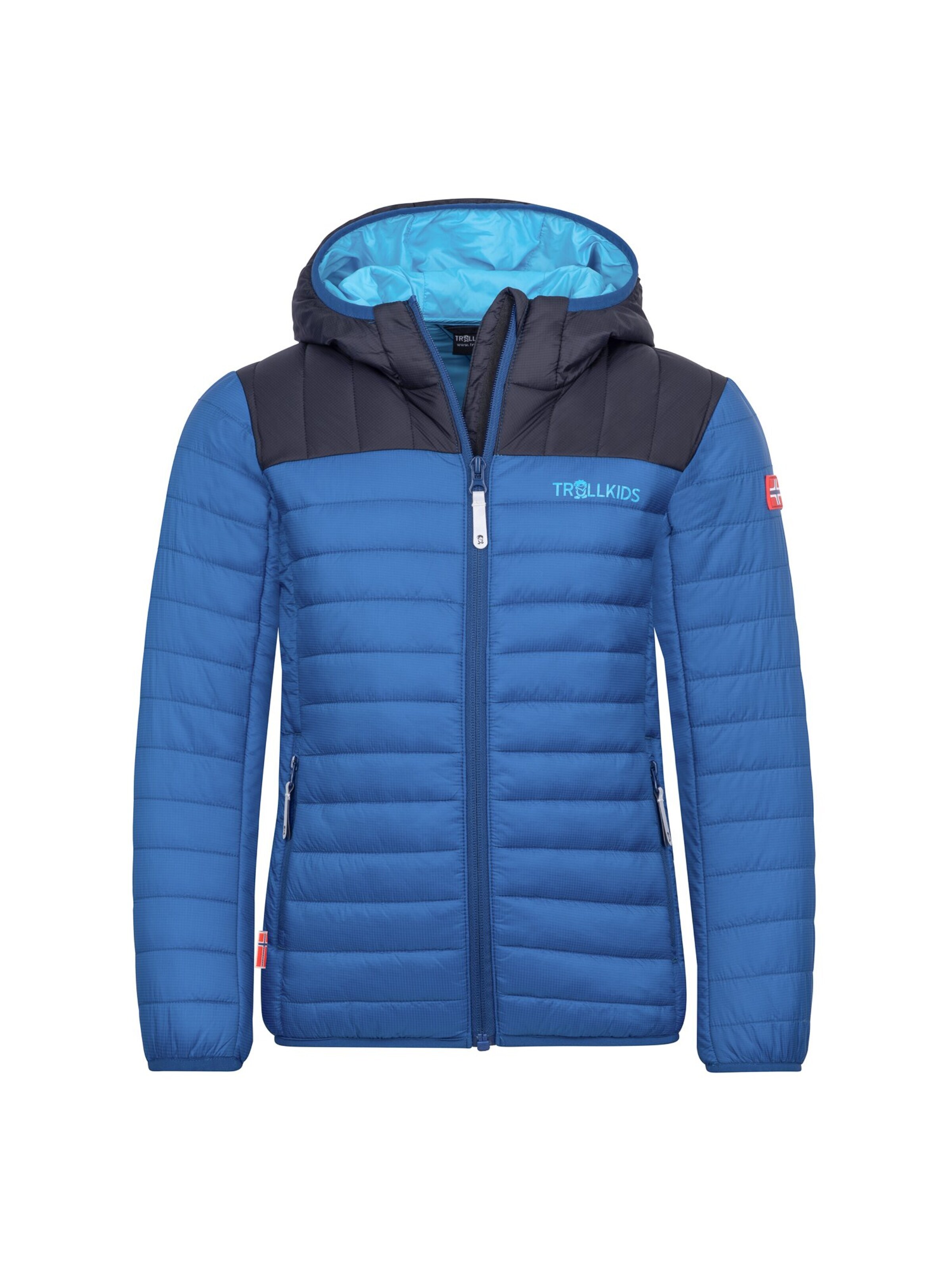 TROLLKIDS Outdoor jacket in Blue: front