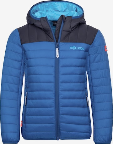 TROLLKIDS Outdoor jacket in Blue: front