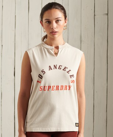 Superdry Top 'Bohemian Band' in Beige