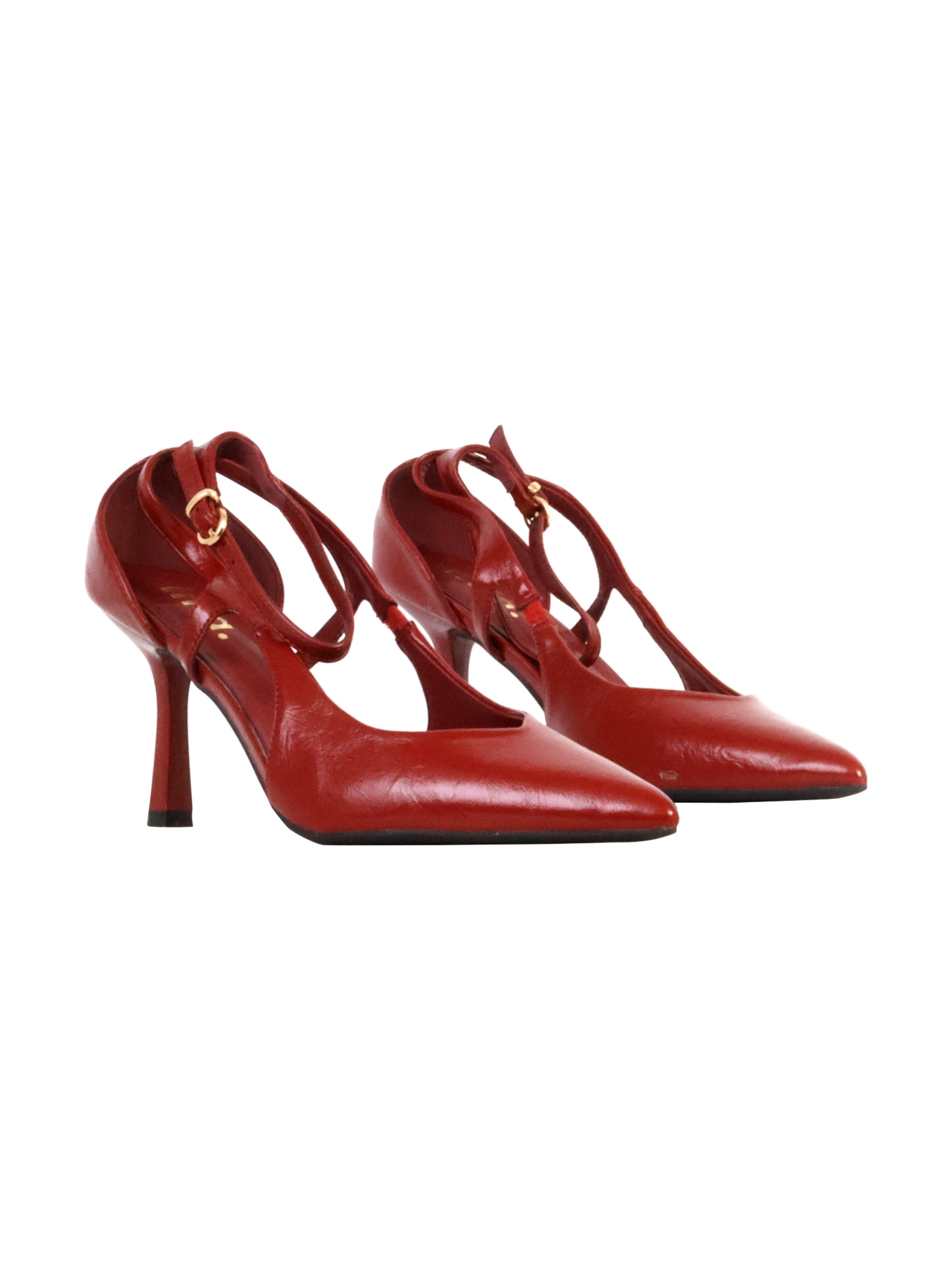 Super Mode - Zapatos con plataforma en rojo