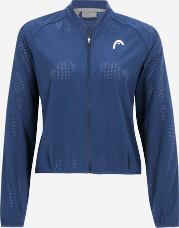 Veste de sport 'LIZZY' HEAD en bleu : devant