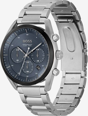 BOSS Analog Watch 'Top' in Silver: front