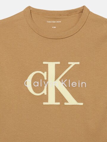 Calvin Klein Jeans T-shirt i brun