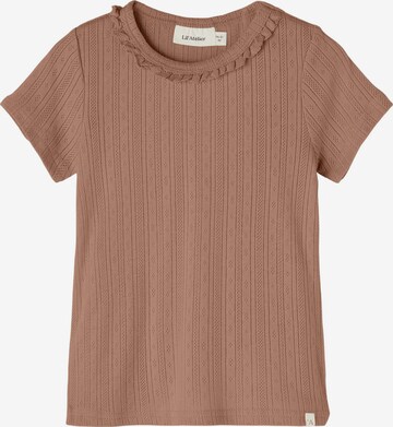 NAME IT - Camiseta 'RACHEL' en marrón: frente